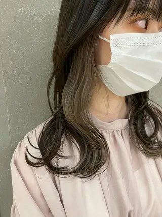 ミディアム カラー 渋谷/ボブ×髪質改善 輝来のヘアスタイル