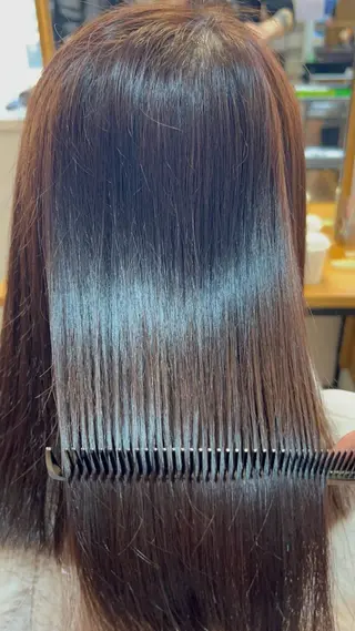 ロング 森 結輝のヘアスタイル