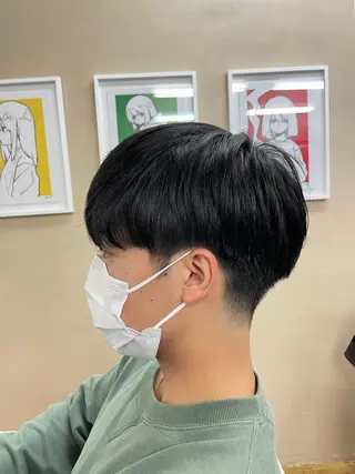 ショート メンズ ユ カの眉毛・アイブロウイメージ