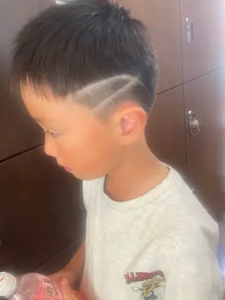 ショート キッズ 福見 美保のヘアスタイル