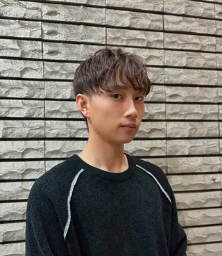 ショート メンズ UMM daichi メンズパーマのヘアスタイル