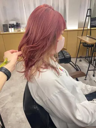 カラー 山﨑 大暉【ダブルカラー】のヘアスタイル