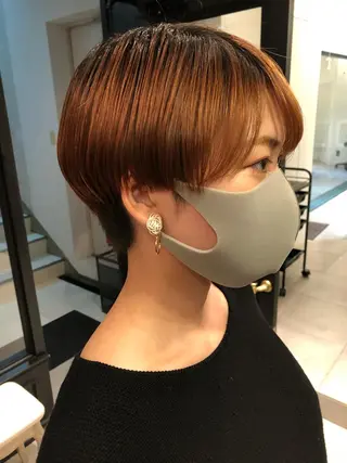 ショート 中澤 美緒のヘアスタイル