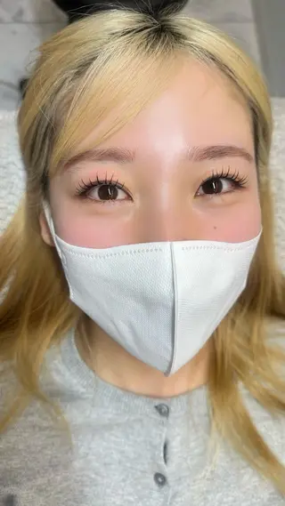 マツエク・マツパ F room UMEDAのマツエク・マツパデザイン