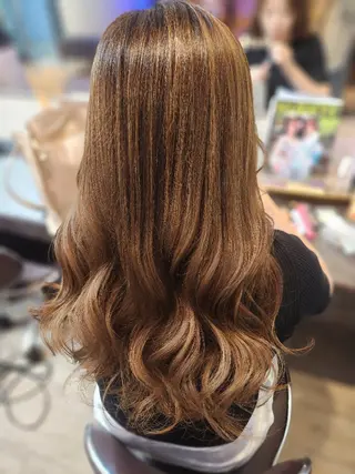 ロング ヘアアレンジ サロンソレイユ(マツ エク/ヘアセット)のヘアスタイル