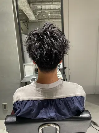 ショート パーマ メンズ 🔱メンズパーマ特化 🔱山下和輝のヘアスタイル