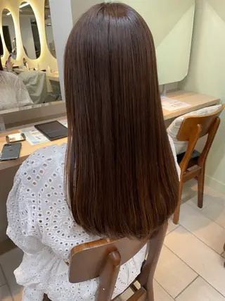 ロング 小俣 実乃里のヘアスタイル