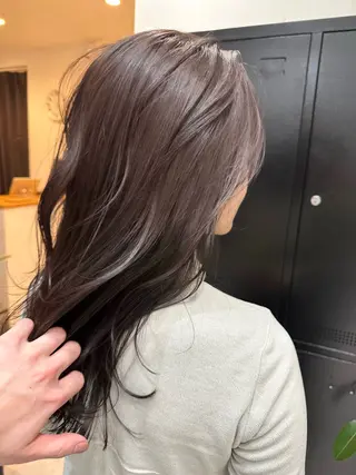 ミディアム ✨透明感カラー/縮毛 恵比寿HAYATO✨のヘアスタイル