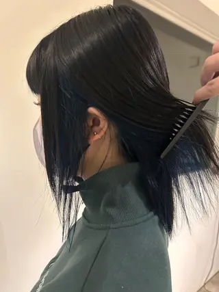 カラー 瀧浪 優大のヘアスタイル
