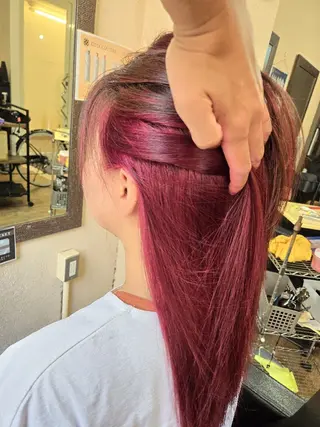ロング カラー Seven Quarterのヘアスタイル