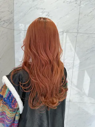 ロング カラー 古田 昂也のヘアスタイル