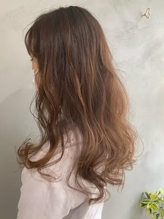 ロング コタ コットのヘアスタイル