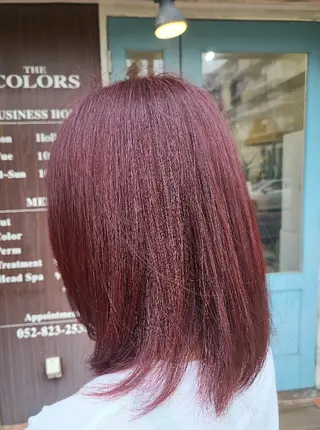 セミロング カラー Colores Ryuのヘアスタイル