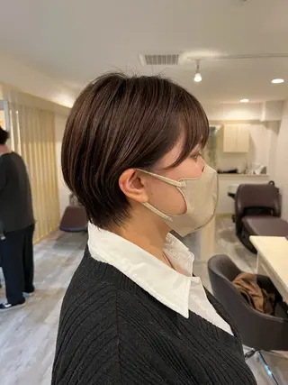 ショート 髪質改善サロン Canon bellのヘアスタイル