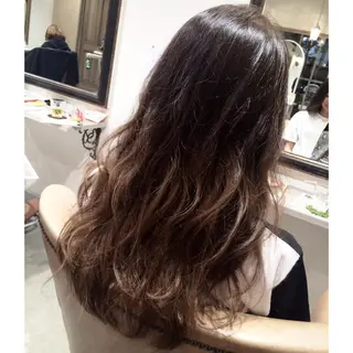 ショート ミディアム セミロング ロング カラー パーマ ヘアアレンジ 韓国♡ハイライト ♡YURIのヘアスタイル
