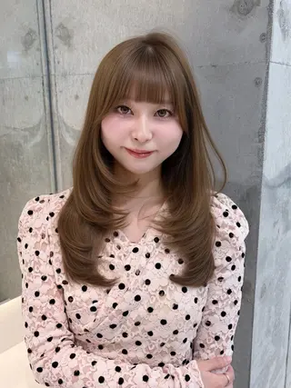 ロング 似合わせレイヤー / minami ⟡.·のヘアスタイル
