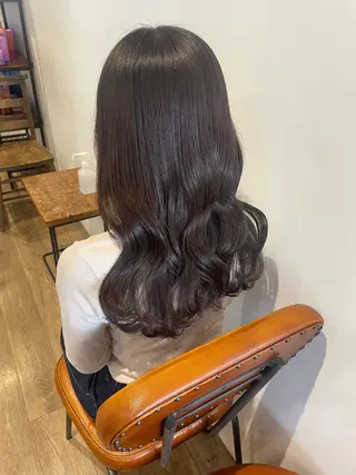 ロング カラー ヘアアレンジ coco♡ 韓国hairのヘアスタイル