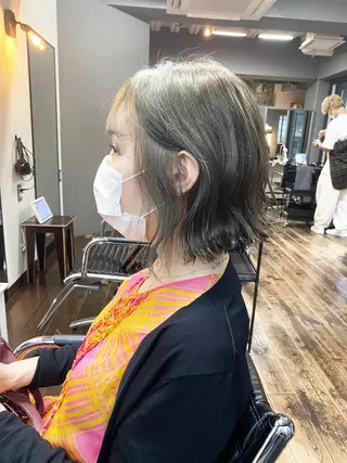ミディアム カラー ヘアアレンジ ✨前田 優・2拠点✨ ✨恵比寿・札幌店✨のヘアスタイル