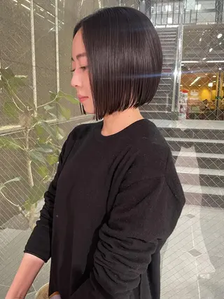 ショート ボブ/レイヤー/ 御田村裕人のヘアスタイル
