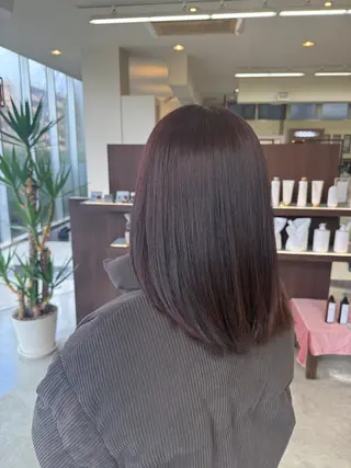 ミディアム レイヤー職人・ 似合せ美容師そうまのヘアスタイル