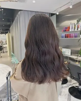 セミロング ARISA︎ メンズハイトーンのヘアスタイル