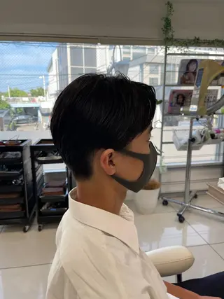 メンズ 藤原 亜美🤍のヘアスタイル