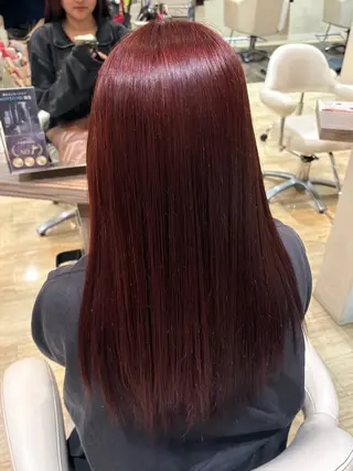 ロング 鈴木 心花のヘアスタイル