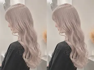 ロング カラー カラー特化/ブリーチ 梅田中崎町/あかりのヘアスタイル