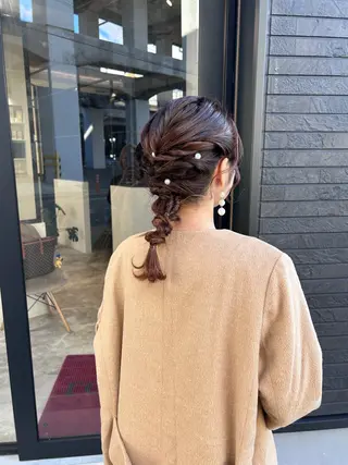 ヘアアレンジ 河野いずみ レイヤー/ボブ 🤍のヘアスタイル