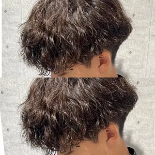 パーマ メンズ 【メンズパーマ✨️ 髪質改善矯正】岩城のヘアスタイル