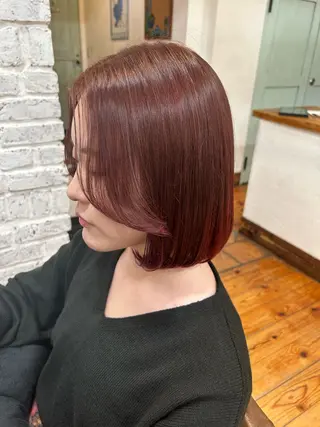 ミディアム ✂︎店長✂︎ ちさきのヘアスタイル