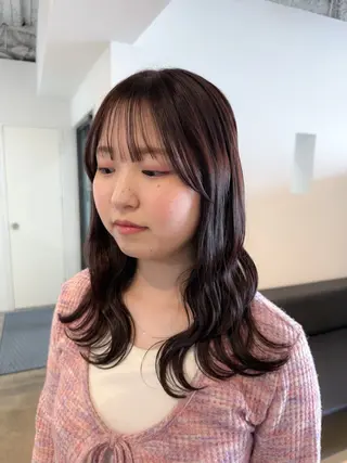 ロング 宮原 愛果のヘアスタイル