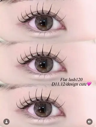 マツエク・マツパ 🩶Serena🩶 大阪梅田／束感まつ毛のマツエク・マツパデザイン