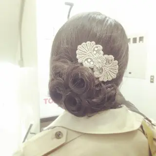 ヘアアレンジ 褒められヘア❗️❗️ nico 格のヘアスタイル