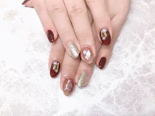 ネイル マジック ミラーのネイルデザイン