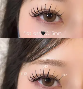 マツエク・マツパ eyelash Anmut Lunaのマツエク・マツパデザイン