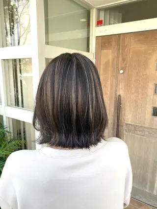 ミディアム 大橋 聖哉のヘアスタイル