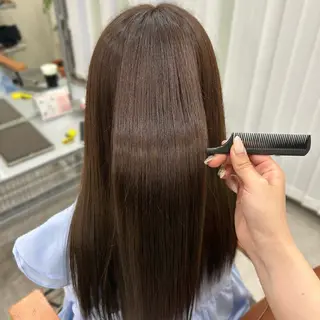 ロング MIDORI🎀 透明感/ベージュのヘアスタイル