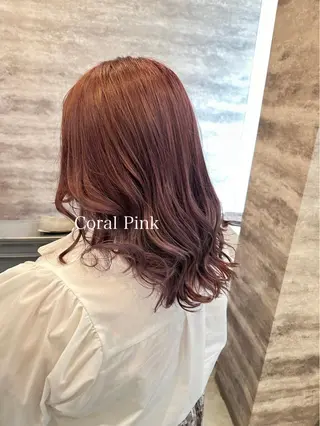 ミディアム カラー 🫟Blanco🫟 Color&Careのヘアスタイル