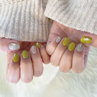 ネイル crystal ⭐︎ colorのネイルデザイン