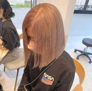 カラー 🌷柔らかクリーミー 🤍kirari🌷のヘアスタイル