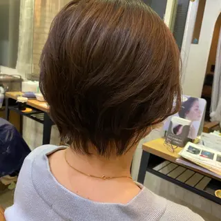 ショート カラー 心斎橋美容室 ARCHEあやかのヘアスタイル