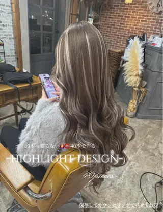 セミロング un chou chou所属・lisa  ︎︎のヘアスタイル