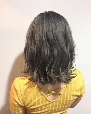 ミディアム 韓国ヘア🇰🇷 有田裕也のヘアスタイル