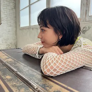 ショート ノグチ ナツコのヘアスタイル