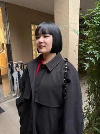 ショート ボブ/似合わせカット /ニュアンスカラーのヘアスタイル