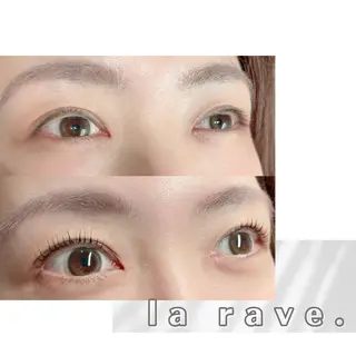 マツエク・マツパ la rave. eyelashのマツエク・マツパデザイン