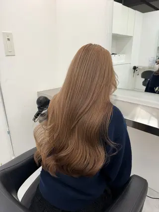 カラー 透明感ベージュ🎀 Anju/渋谷🎀のヘアスタイル