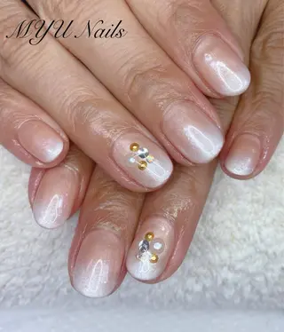 ネイル ニュアンスネイル🌈 MYU Nailsのネイルデザイン