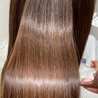 ロング 中谷 明日香のヘアスタイル